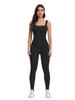 Pantalones Deportivos de Yoga en Stock, Fitness de Secado Rápido Transpirable Tejido sin Costuras Pilates Glúteos de Melocotón Adelgazante Mono