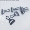 Hebilla de Cuerda de Cinta Hebilla Decorativa para Colgar en la Cintura Cinta de Metal Hebilla Negra para Perro Guangzhou Candado de Cinta de Crema Tornillo Colgante