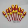 Conjunto de chaves de fenda isoladas 8 em 1 para uso doméstico, para parafusos Phillips, eletrodomésticos, eletricista, manutenção, chave de fenda combinada