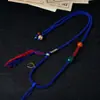 Corda para Colar Trançada Artesanal de Xizang Cordão com Pingente Multicolorido Venda Quente Cordão Vintage com Borla Cordão para Pendurar Joias Populares