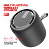 2024 nuevo altavoz bluetooth mini transfronterizo impermeable portátil para exteriores audio pequeña pistola de acero altavoz de regalo venta al por mayor
