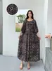 Vestido de Algodão Casual Europeu e Americano Transfronteiriço Plus Size Feminino de Caimento Solto para Férias na Praia de Verão, Adequado para Mulheres Plus Size e Grávidas