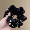 Coleção 2026 de Scrunchies Doces e Versáteis Estilo Coreano para Mulheres, Acessórios de Cabelo Estilo Preguiçoso para Rabo de Cavalo Baixo com Toque de Luxo