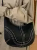 Bolso Retro de Gran Capacidad para Debajo del Brazo para Mujer, Bolso para Viajero, Nuevo Estilo Invierno 2025, Bolso Simple y Elegante tipo Dumpling, Bolso de Hombro