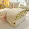 Nova Colcha de Verão A-class Grau Mãe e Bebê Lavável Gaze Franzida Ar Condicionado Verão Colcha Fresca de Verão Lavável à Máquina Dormitório Pessoa Solteira Colcha de Ar Condicionado