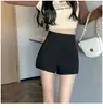 2026 Nuevos Celebridades de Internet Sexy de Cintura Alta Adelgazantes que Moldean la Figura Tallas Grandes Adelgazantes Elásticos Barra de Acero Shorts para Pole Dance Mujer Verano Pantalones Cortos Calientes