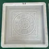 Molde de Azulejo de Chão Antigo Fundo de Pátio Chinês Parede de Edifício Antigo Superfície de Parede em Relevo Decoração de Piso Molde de Tijolo Azul Tijolo Florido