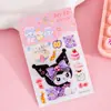 Pegatinas 5D tridimensionales con relieve para niñas, dibujos animados infantiles, autoadhesivas, impermeables, decoración DIY para funda de teléfono, patrones pequeños