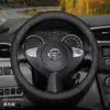 Aplicável para Capa de Volante Nissan Sylphy 14 Sylphy Clássico Teana Tiida Sunny Qashqai Capa de Guidão de Carro
