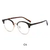 Gafas de Bloqueo de Luz Azul sin Graduación para Mujer en Stock de Fábrica, Monturas Personalizables con Graduación, Gafas de Ceja de Gama Alta a la Moda