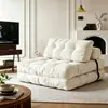 Sofá perezoso para una persona, doble uso para sala de estar, sofá cama plegable, tatami de ocio, cama reclinable para humano y perro, sofá comprimido