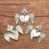 31 Tipos de Acessórios para Joias DIY Pingentes de Halloween Charms de Coração Caveira Acessórios para Bolsas e Roupas