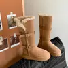 Primer Encuentro Ji Dos Usos Botas de Nieve Mujer 2026 Nuevo Invierno Suela Gruesa Más Terciopelo Engrosado Versátil Zapatos de Algodón Cálidos Nieve Algodón