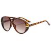 Moda Europea y Americana Nuevas Gafas de Sol Aviador de Doble Puente Retro Trendy Espejo Sapo Elegantes Versátiles Gafas de Sol para Fotografía Callejera