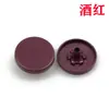 1.25 Broche Metálico Colorido Recubierto para Niños Broche Invisible Botón de Presión Pequeño para Chaqueta Abrigadora Botones para Ropa de Niños