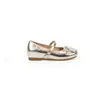 Versión de Piel de Oveja con Aumento Oculto de 5 cm~ Zapatos Mary Jane Planos Poco Profundos de Punta Redonda Estilo Ballet para Mujer, Zapatos Planos de Piel Genuina