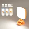 Mini Luz de Preenchimento Portátil para Transmissão ao Vivo, Clareamento Facial, Fotografia de Alimentos, Luz de Bolso Multifuncional com Espelho e Clipe