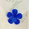 Directo de Fábrica Flores de Acetato con Purpurina Fina Piezas Accesorios Materiales para Manualidades Pinzas para el Cabello Pinzas Laterales Productos Semi-terminados En Stock Personalizable