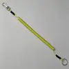 Llavero de cuerda anticaída al por mayor, cuerda para prevención de pérdida de señuelos de pesca, cuerda retráctil para colgar bolsas, cuerda de resorte de alambre de acero
