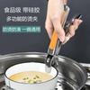 Suporte Anti-Escaldante para Tigela e Prato de Aço Inoxidável, Clipe de Tigela Doméstico Antiderrapante, Clipe Taishan