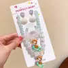 Nuevo Conjunto de Collar, Pulsera, Pendientes y Anillo de Cola de Sirena con Cuentas de Colores Degradados al por Mayor para Niños Fabricante al por Mayor