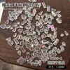 Decoraciones de Zirconia de Colores Mixtos Planas para Uñas al por Mayor, Accesorios para Uñas Mini de Zirconia Biselada Marquise, Gota de Agua, Rectangular