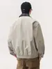 Roupas Masculinas Fengshe / Jaqueta Masculina Vintage de Retalhos Xadrez, Caimento Solto, Nova Coleção de Primavera, Marca Tendência