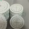 Disco Redondo/Cuadrado de 100 mm x 10 mm Disco para Trenzado de Alambre Tablero de Trenzado DIY Trenzador
