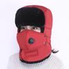 Sombrero de exterior para mujer, invierno, con forro polar, grueso, tipo Lei Feng, sombrero cálido de invierno para hombre, sombrero para montar, sombrero de invierno tipo pullover del noreste