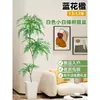 Planta Viva Jacaranda Sala de Estar Planta Grande en Maceta Interior Fácil de Mantener de Pie Flor Real Paisaje Jardinería para Absorber Formaldehído