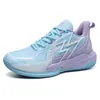 Zapatos de Pareja para Hombre y Mujer Estilo Coreano de Moda Malla Transpirable Zapatos de Baloncesto Modernos Luminosos Resistentes al Desgaste Amortiguadores de Impacto Rebote Zapatos Deportivos
