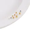 Cuentas Espaciadoras al por Mayor Color Dorado Relleno de Oro de 14K Tubo de Posicionamiento Fijo Redondo Conserva el Color Accesorios de Joyería Pulsera de Hilo DIY Collar Cuentas de Posicionamiento