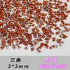 5A Vermelho Laranja Chanfrado Fundo Plano Zircônia Mini Diamante Enfeites, Lote Inteiro Brilhante Olho de Cavalo Unhas Usáveis DIY Nail Art Diamantes