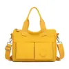 Bolso de Tote Casual para Viajes Diarios Mujer 2025 Otoño Nuevo Bolso de Mano Mujer Tela de Nylon Bolso Cruzado al Hombro Bolso para Mamá