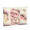 Bolsa para Archivos A4 Estilo Expansión de Dibujos Animados Bolsa de Almacenamiento para Papelería de Estudiante Bolsa Lateral con Tirador de Anillo de Capibara Lindo Bolsa Impermeable para Información