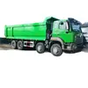 Camión Volquete Howo Usado 371 Caballos de Fuerza Volquete de Cuatro Ruedas Delanteras y Ocho Traseras Camión de Transporte de Arena y Grava para Ingeniería Modelo de Exportación