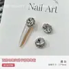 Nail art jóias pombo ovo cristal pilha broca finalizada super flash broca completa luz luxo textura explosão nova liga unha broca