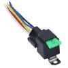 Relé fusible de fábrica 30A12V24V con juego de zócalos Relé automotriz de 4 y 5 cables