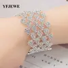 Pulsera de Cadena de Garra con Pedrería Europea y Americana, Joyería de Moda con Accesorios de Pulsera Incrustados de Diamantes, Joyería de Pulsera de Lujo.B148