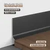 Zoclo de Aleación de Aluminio Espesorado Sin Agujeros Línea de Zoclo Metálica Acero Inoxidable Minimalista Zoclo Totalmente de Aluminio Autoadhesivo