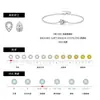 Pulsera MODIAN de Plata de Ley S925 con Moissanita, Súper Brillante, Forma de Gota de Agua para Mujer, Estilo Ins Simple, Joyería Elegante de Lujo Ligero
