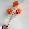 Nueva simulación 3D3 cabeza Jingning Magnolia doble magnolia salón de bodas suave floral a juego flores decorativas
