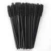 Venta al por mayor, 50 unidades por paquete, cepillo de nailon desechable para pestañas, cepillo de maquillaje portátil para injerto de pestañas, maquillaje para trabajadores.