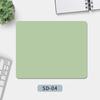 Mouse Pad Simples de Cor Pura Estilo Casual, Pad de Mesa, Mouse Pad Espesso à Prova d'Água, Fofo, Jovem, Para Meninos e Meninas
