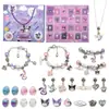 Pulsera DIY Infantil Set de Dibujos Animados Kuromi para Niñas Sanrio con Cuentas Regalo Accesorios de Joyería Materiales