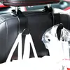Gancho oculto multifuncional asiento de coche Creativo Asiento de Coche Gancho en la parte trasera del asiento de coche Suministros para coche