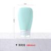 Bolsa de Lavar Portátil para Viagem com Frascos de Cosméticos de Silicone Sabonete Corporal Shampoo Loção Limpador Facial Kit de Viagem