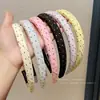 Diadema fresca de lunares estilo coreano para mujer, nuevo modelo 2026, adecuada para el uso diario, diadema de corona alta, pinza para el pelo, accesorio para el pelo para lavarse la cara