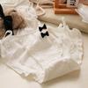 Calcinha de Renda com Cadarço para Uniforme de Maid Girl Japonesa com Tira Dupla Não Removível Roupa Íntima Sexy de Algodão Feminina 300-F Branca