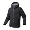 Jaqueta Softshell Grossa Macia de Marca da Moda para Uso Externo Unissex 2025 Nova Jaqueta Funcional à Prova de Vento e Três Provas para Outono e Inverno
